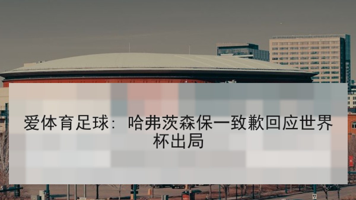 爱体育足球: 哈弗茨森保一致歉回应世界杯出局
